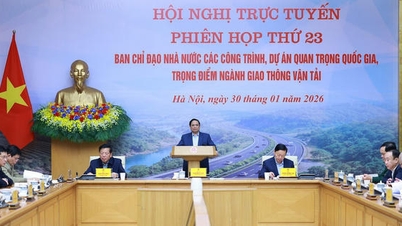 นายกรัฐมนตรีเป็นประธานการประชุมครั้งที่ 23 ของคณะกรรมการกำกับดูแลโครงการสำคัญระดับชาติ