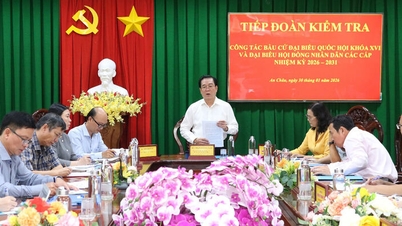 ตรวจสอบการเตรียมการเลือกตั้งในตำบลอันเจา
