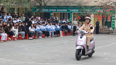 Hơn 1.000 học sinh được hướng dẫn kỹ năng lái xe an toàn
