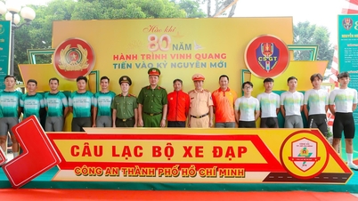 Hồi sinh đội xe đạp Công an TP.HCM, vẽ lại bản đồ xe đạp Việt Nam