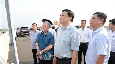 Expedite the progress of the Cao Lanh - An Huu Expressway construction project, phase 1.