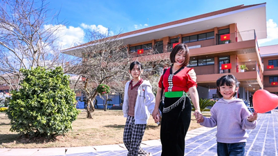 [Ảnh] Cận cảnh ngôi trường nội trú liên cấp hiện đại bậc nhất vùng biên giới