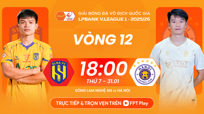 試合プレビュー: SLNA vs ハノイ FC、1 月 31 日午後 6 時: 若さ vs 経験。
