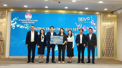 BIDV는 설 연휴 기간 동안 어려움을 겪는 사람들을 위해 4억 VND의 지원금을 제공합니다.