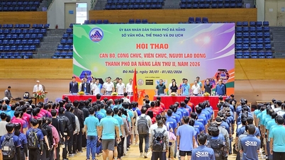 ពិធីបើកពិធីបុណ្យកីឡាលើកទី២ សម្រាប់មន្ត្រីរាជការ និងកម្មករក្រុងដាណាំង