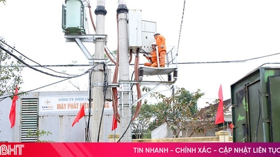 Ay Yeni Yılı kutlamaları sırasında halka hizmet verecek güvenli bir elektrik tedarikini sürdürmek.