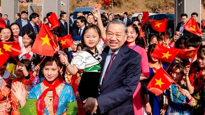 事務総長はディエンビエン国境地域の多階層寄宿学校の開校式に出席した。