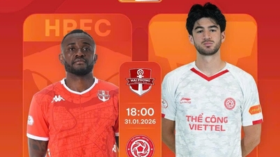 Partidos de fútbol en vivo: SLNA vs Hanoi, Hai Phong vs The Cong Viettel