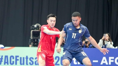 Đội tuyển futsal Việt Nam vào tứ kết giải châu Á với ngôi nhì bảng B