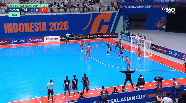 Vietnam szűken kikapott Thaiföldtől a 2026-os ázsiai futsalbajnokságon.