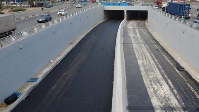 Kota Ho Chi Minh: Terowongan di bawah persimpangan An Phu yang terhubung ke jalan tol sudah siap untuk dilalui lalu lintas.