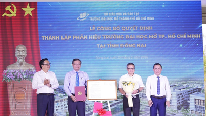 Ho Chi Minh City Open University kunngjør etableringen av en filialcampus i Dong Nai.