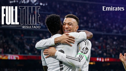 Mbappé brilla en el minuto 90+10, el Real Madrid desata el fuego en la nuca del Barça.