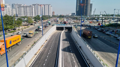 A cidade de Ho Chi Minh inaugura o viaduto HC1-02 no cruzamento de An Phu, reduzindo o congestionamento de tráfego na entrada leste em 80%.