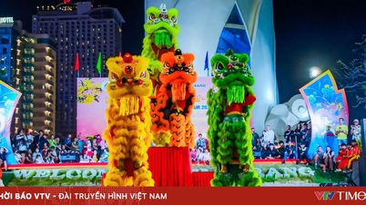 Lejondans - en kulturell bro som lockar turister till Nha Trang under månens nyår.