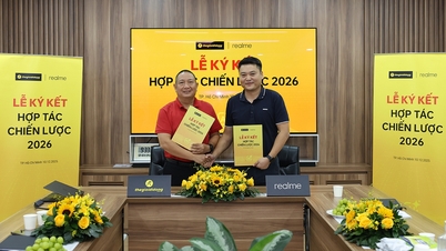 realme dan The Gioi Dien Dong menandatangani perjanjian strategik untuk tahun 2026: Bertujuan untuk pertumbuhan yang dipercepat.