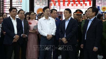 Bầu cử Quốc hội và HĐND: Đại tướng Lương Tam Quang giám sát, kiểm tra tại Huế