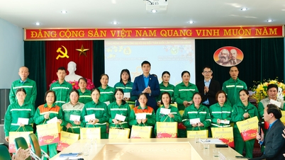 สมาพันธ์แรงงานทั่วไปแห่งเวียดนามมอบของขวัญเทศกาลตรุษจีนให้แก่คนงานในเมืองไฮฟอง