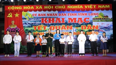Vinh Long merasmikan sambutan Tet (Tahun Baru Cina) 2026 untuk tentera dan orang awam.