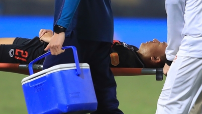 Dernières nouvelles : Thai Son confirme la date de son opération des ligaments à l'hôpital Van Hanh, en attendant son retour sur le terrain.