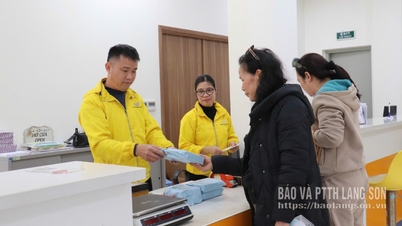 Lạng Sơn: Chuyển phát mùa cao điểm