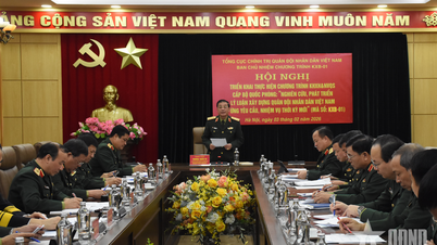 Triển khai chương trình khoa học phát triển lý luận xây dựng Quân đội trong thời kỳ mới
