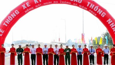 ด่งนายเปิดสะพานทองญัตสำหรับรถขนส่งทางเทคนิคแล้ว