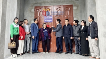 Inauguration of a charity home for people with disabilities in Dong Trieu ward.