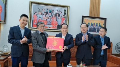 Tran The Cuong, a Hanoi Népi Tanács állandó alelnöke látogatást tesz és újévi jókívánságait fejezi ki különböző egységeknek és magánszemélyeknek.