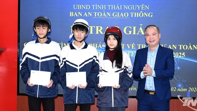 33 thí sinh đạt giải Cuộc thi “Tìm hiểu pháp luật về an toàn giao thông trên Internet” năm 2025