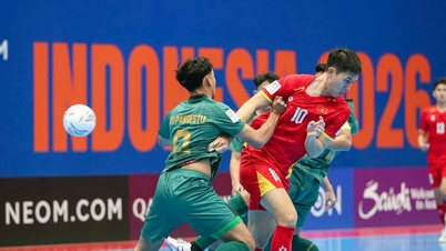 Vietnam Futsal vs Indonesia (second half) 2-3: Da Hai scores a brace.