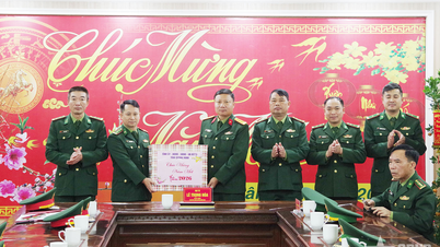 Quang Ninh: Návštěva a předávání novoročních pozdravů jednotkám ozbrojených sil podél hranic.
