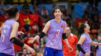 Een zware test voor Thanh Thúy en het Vietnamese damesvolleybalteam.