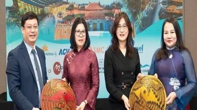 Uma ponte que liga a cultura e o turismo entre Busan (Coreia do Sul) e o centro do Vietnã.