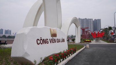 Khánh thành công viên Gia Lâm rộng 14ha tại Hà Nội