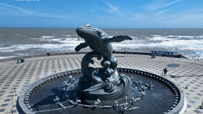 En nærmere titt på hvalstatueprosjektet til over 50 milliarder VND i Ho Chi Minh-byen.