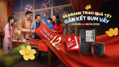Die SeABank stellt 1,2 Milliarden VND zur Verfügung, um sich während des Tet-Festes bei ihren Kunden zu bedanken und ihr 32-jähriges Bestehen zu feiern.