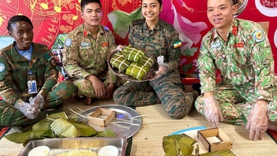 Tết Việt của những chiến sĩ mũ nồi xanh giữa ‘chảo lửa’ Abyei
