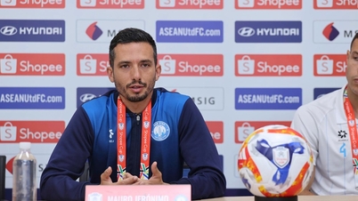 Nam Dinh's coach is cautious ahead of the Malaysian team in the Southeast Asian Club Championship.