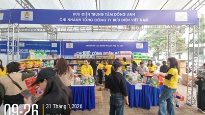 Vietnamská pošta v rámci své „20denní kampaně Peak Tet Sales Campaign 2026“ zvyšuje distribuci vánočního zboží Tet.
