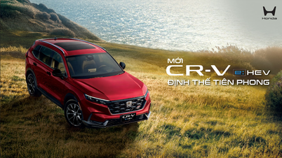 Honda Vietnam telah secara rasmi mengumumkan harga runcit yang dicadangkan untuk model CR-V e:HEV baharu - versi generasi ke-6 yang dinaik taraf, bermula dari hanya 1.17 bilion VND.