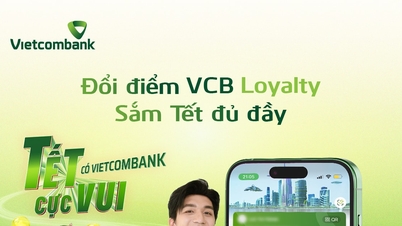 Vietcombank는 VCB Digibank에서 "포인트를 사용하여 행운을 얻고 즐거운 설날 쇼핑을 만끽하세요" 프로그램을 시작합니다.