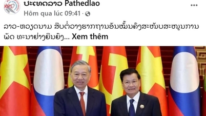 កាសែត Pathed Lao៖ ឡាវ និងវៀតណាមបន្តកសាងគ្រឹះរឹងមាំ និងលើកកម្ពស់ការអភិវឌ្ឍប្រកបដោយចីរភាព។