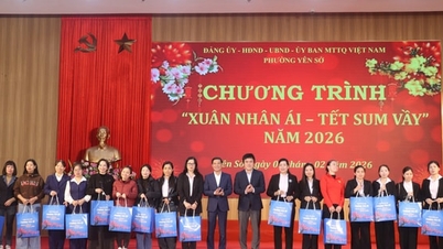 เขตเยนโซเผยแพร่จิตวิญญาณ "ฤดูใบไม้ผลิแห่งความเมตตา - เทศกาลตรุษจีน" ไปสู่ผู้ที่ตกอยู่ในสถานการณ์ยากลำบาก