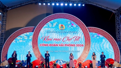 하이퐁 무역 연합 설날 시장 2026 (2단계) 개막식