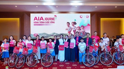 AIA บริจาคเงิน 165 ล้านดองเวียดนามให้แก่โครงการ Journey of Life ในปี 2026