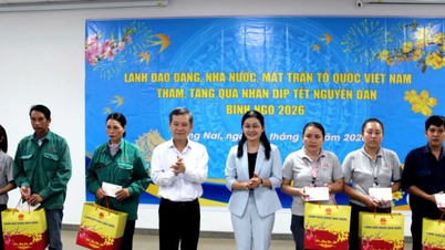 Trưởng Ban Nội chính Trung ương tặng quà Tết cho người dân và công nhân Đồng Nai