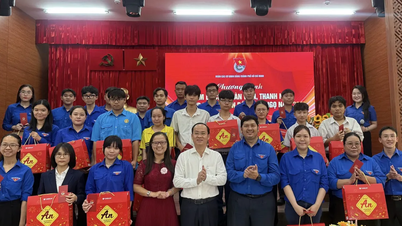 Đoàn các cơ quan Đảng TPHCM tặng quà tết đến đoàn viên, thanh niên khó khăn