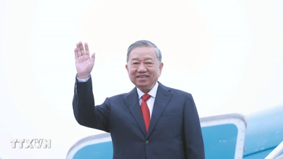 Secretaris-generaal To Lam vertrekt voor een staatsbezoek aan het Koninkrijk Cambodja.
