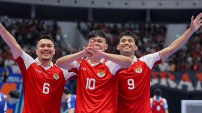 Os torcedores indonésios estão confiantes de que sua seleção derrotará o Irã no futsal e conquistará o campeonato.